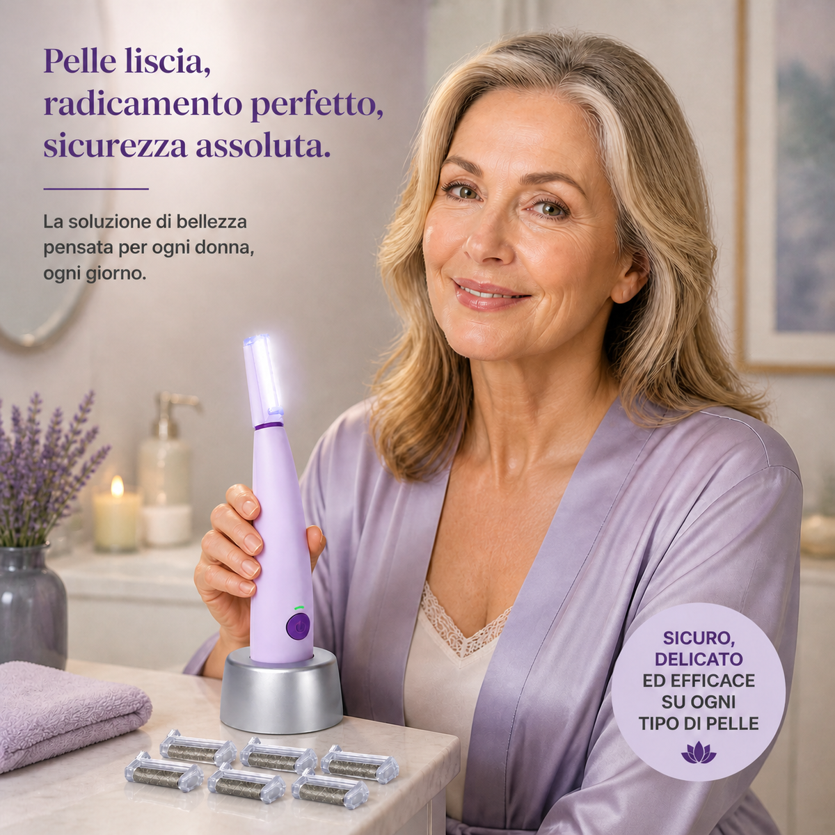 Dermaplaner Sonico Viso 2 in 1